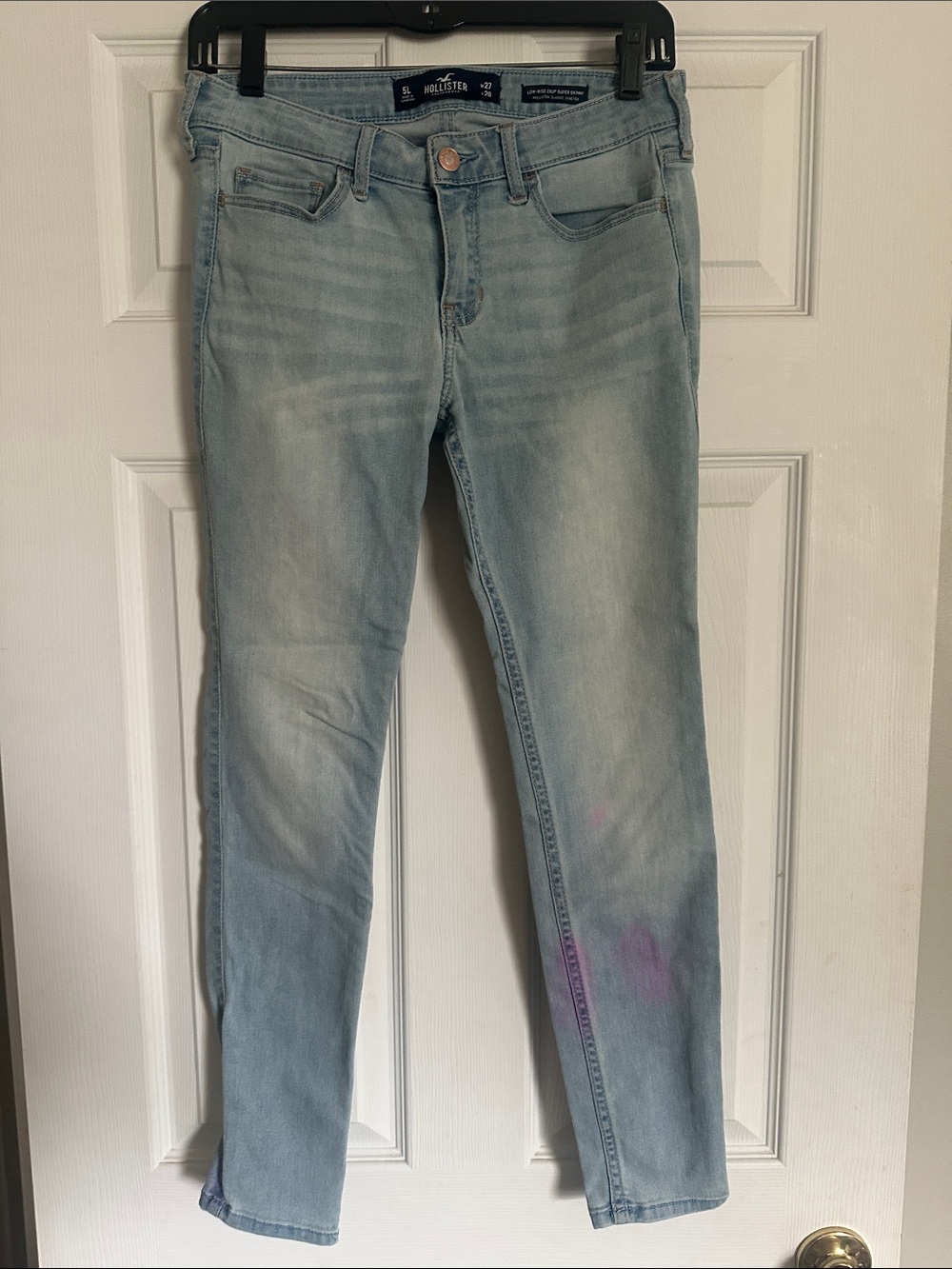 Hollister Light Blue Skinny Jeans